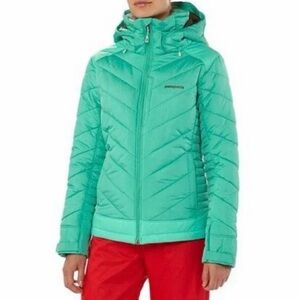 Patagonia Ws Rubicon hooded ski jacket mint green